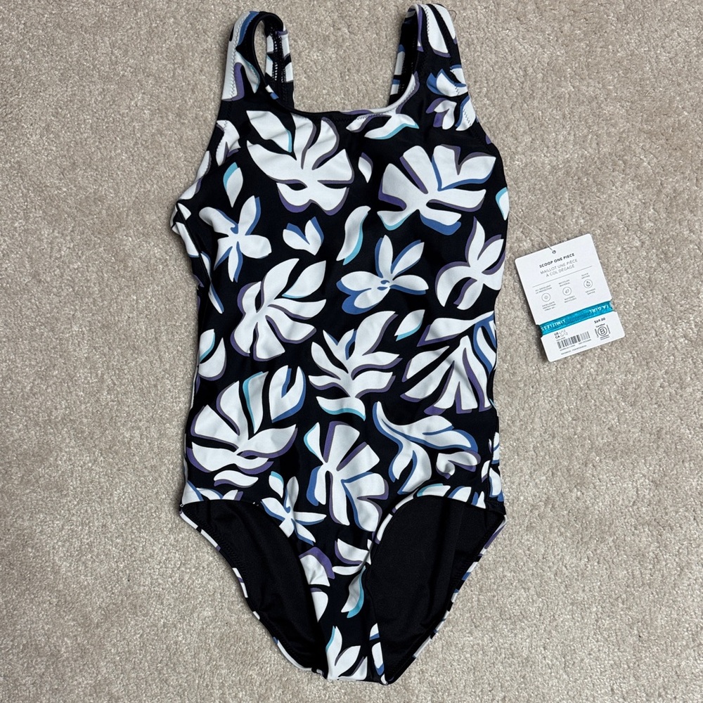 BNWT Athleta Girl Scoop One-Piece Swimsuit
